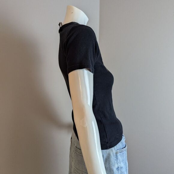 Vintage Metallica No Leaf Clover Baby Tee M Artimonde 2003 Rare Women’s Band Shi - Picture 8 of 9